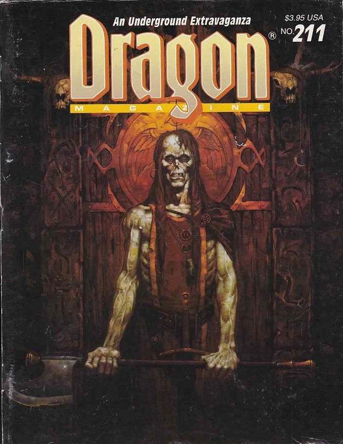 Dragon Magazine - Issue 211 (B Grade) (Genbrug)